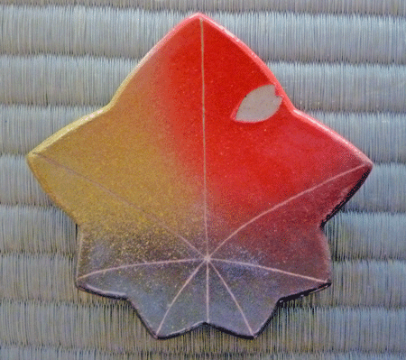 「紅葉」豆皿の画像1枚目