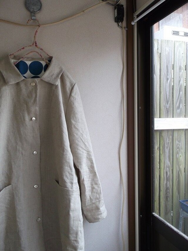 リネンスプリングコート