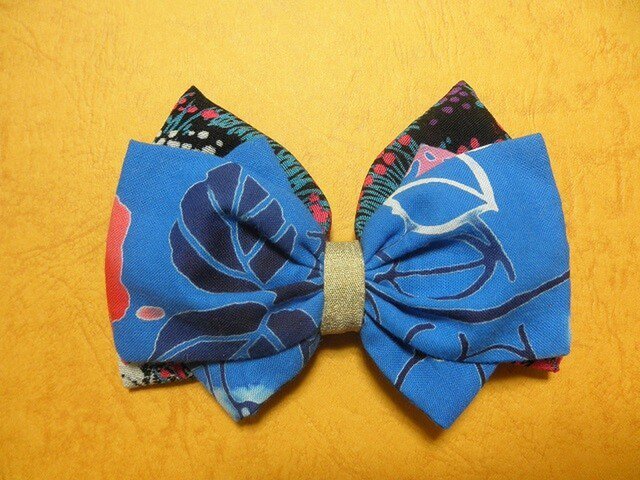 和洋バレッタ「藍の詩」の画像1枚目