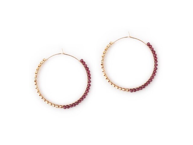 <SALE> DESERT ROSE Earringsの画像1枚目