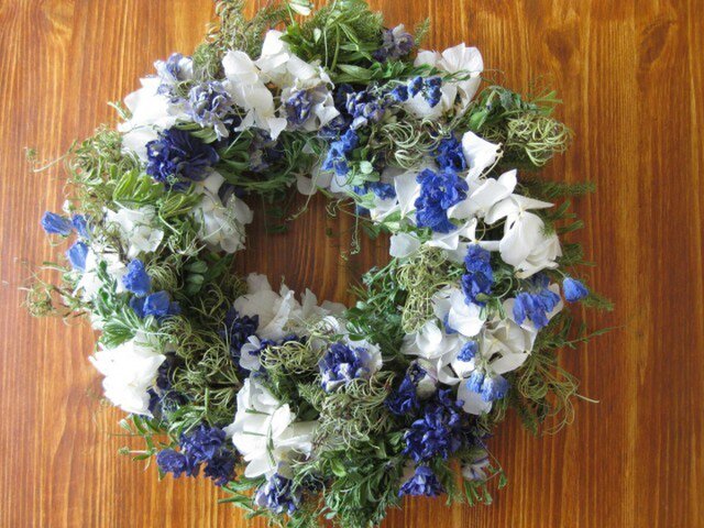 野原のwedding wreathの画像1枚目