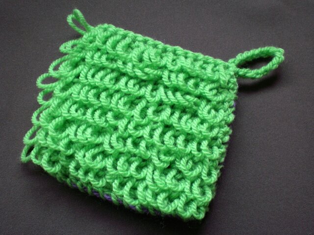 アクリルたわし□四角ループ＋3重で丈夫2個セット | iichi 日々の