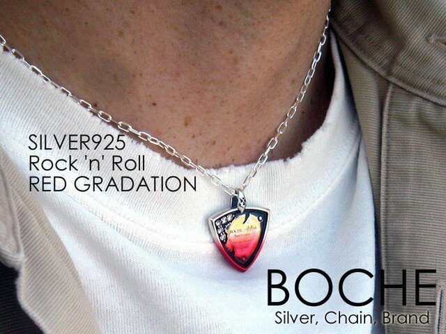 ピックペンダント RED GRADATIONの画像1枚目