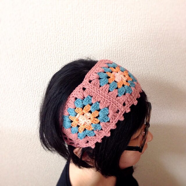 レトロモチーフ☆ヘアバンド Cの画像1枚目