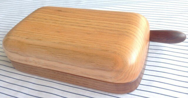 【B様ご予約品】木のバターケース KUWの画像1枚目
