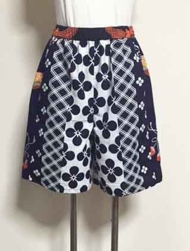 ショートパンツL 浴衣リメイク | iichi 日々の暮らしを心地よく