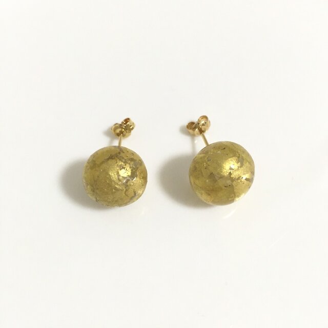 金とんぼK18ピアス ⑤の画像1枚目