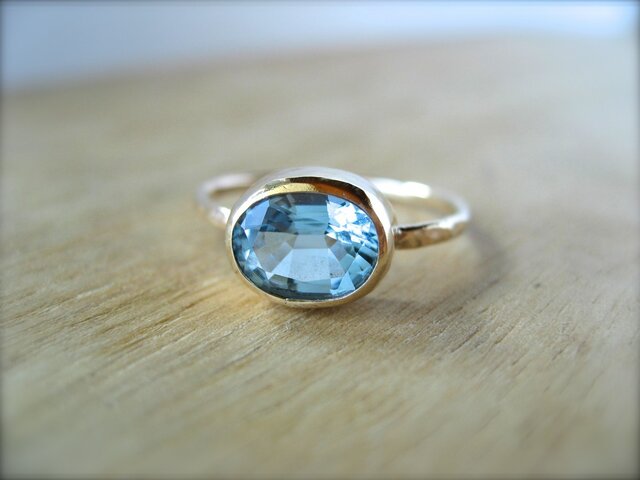 Santa Maria Aquamarine Ringの画像1枚目