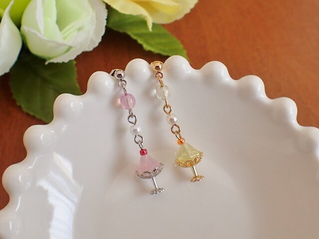 フルーツゼリーピアス/イヤリングの画像1枚目