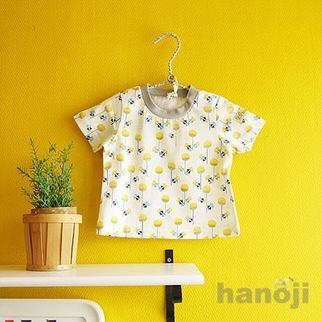 baby Tシャツ:タンポポ(イエロー)の画像1枚目