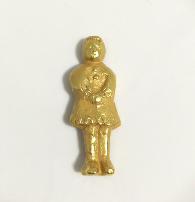 子供ボタン ブローチ 10の画像1枚目