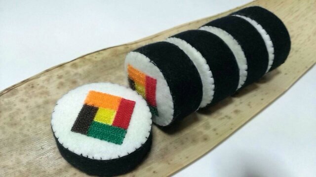 のり巻きのおもちゃの画像1枚目