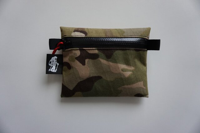 flat pouch S x-pac MultiCamの画像1枚目