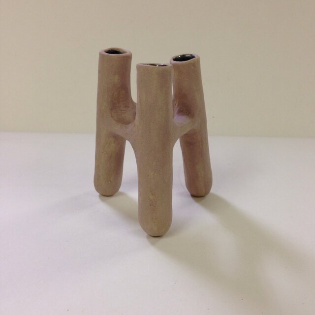 トライアングル くすみピンクの画像1枚目