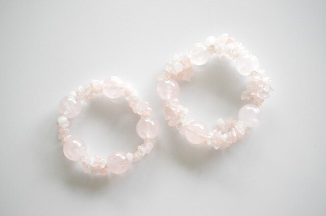 Rose Quartz Braceletの画像1枚目
