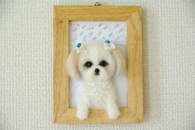 ★☆【シーズーちゃん フレーム 犬】☆★の画像1枚目