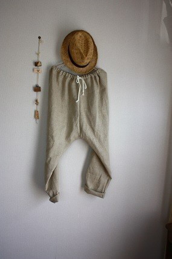 F様オーダー分大人のサルエルパンツ