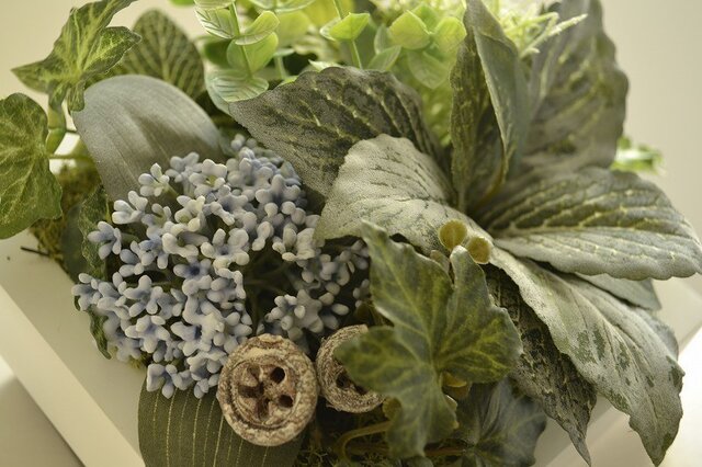 Interior Art flower&green M/Bの画像1枚目