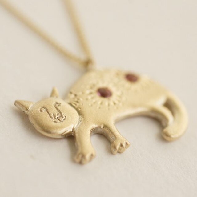 Cat pendant{PD029K10}の画像1枚目