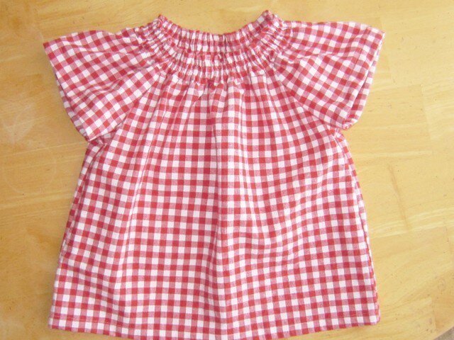 再販 綿ワッシャーのチュニックの画像1枚目
