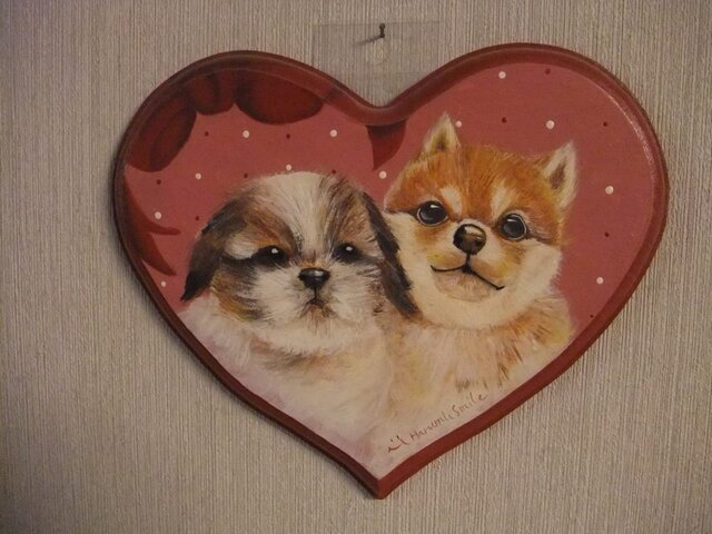 なかよし子犬の画像1枚目