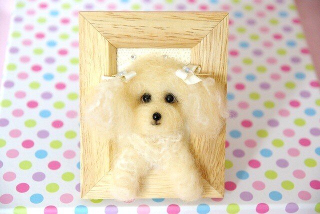 ★☆ 【癒しトイプードル 犬 1 】アルパカ使い ☆★の画像1枚目