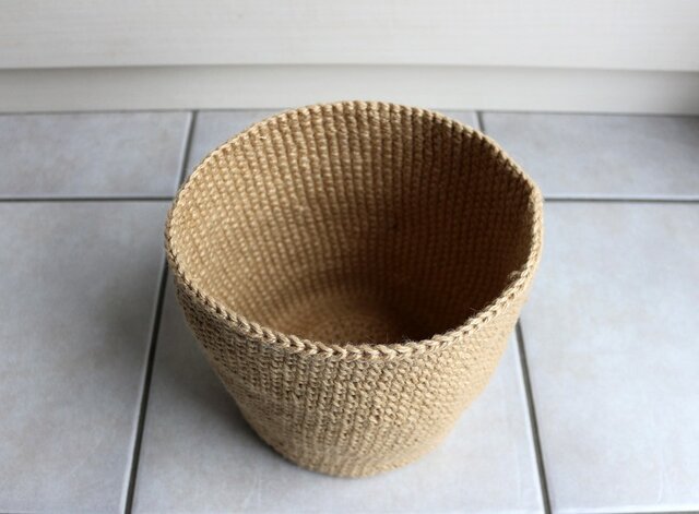 麻紐basket | iichi 日々の暮らしを心地よくするハンドメイドや