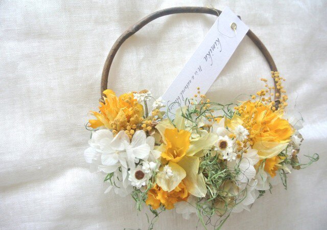 hanging basket wreath.naの画像1枚目