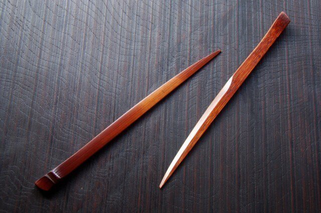 煤竹菓子切りの画像1枚目