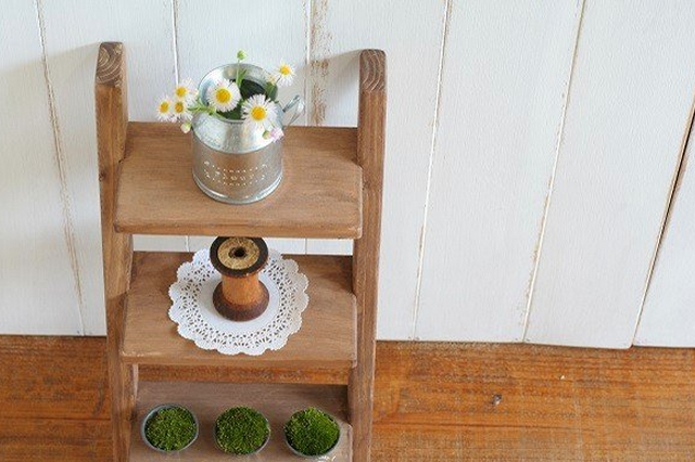 階段シェルフ（ウォルナット） | iichi 日々の暮らしを心地よく