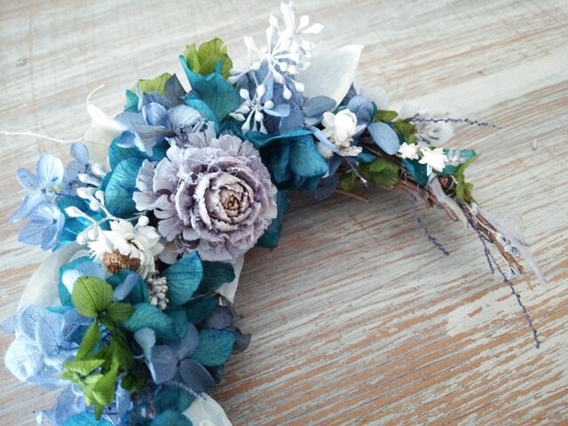 豪華な百合の三日月リース ハンドメイド 豪華な百合の三日月リース ハンドメイド 楽天市場】ドライ