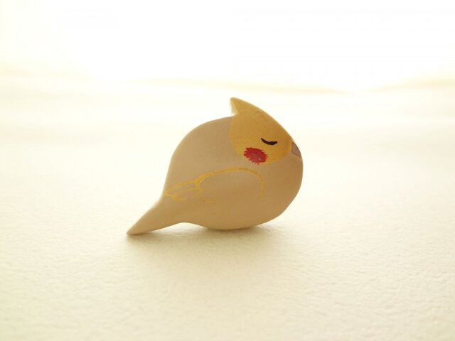 再販:おかめブローチⅱの画像1枚目