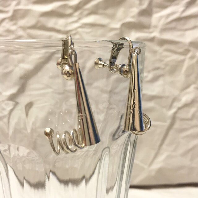 SVコーン&螺旋イヤリング ④の画像1枚目