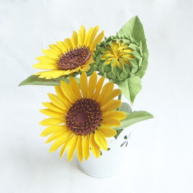 小さな植木鉢 ひまわり | iichi 日々の暮らしを心地よくする