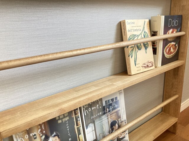 2段ブックシェルフワイド ダークウォルナット | iichi 日々の暮らしを