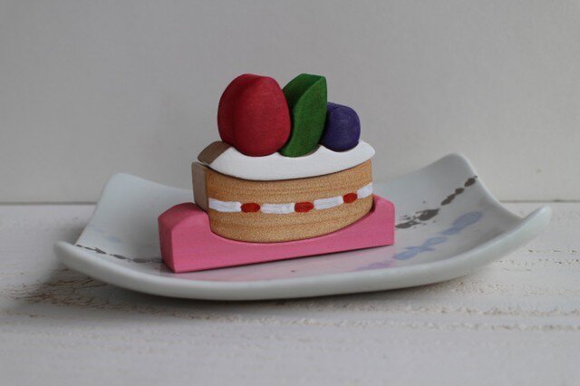 立体パズル 小 ケーキ Iichi ハンドメイド クラフト作品 手仕事品の通販
