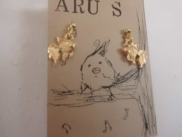 金魚ピアスの画像1枚目