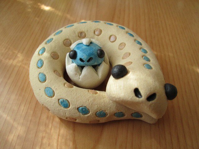 2013年の主役は巳です!!(大・水色)の画像1枚目