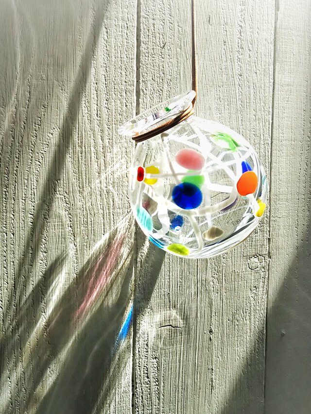 ヨーヨー花入れ・クリア☆ご注文前にメッセージをお願い致しますの画像1枚目