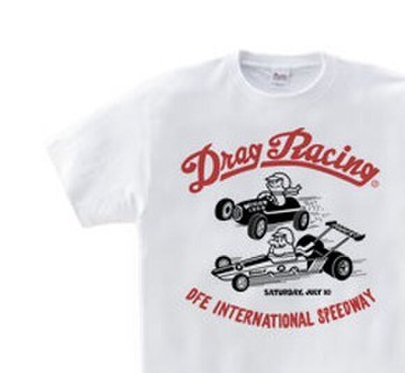 ドラッグ•レース 片面 WS~WM•S~XL 【受注生産品】の画像1枚目