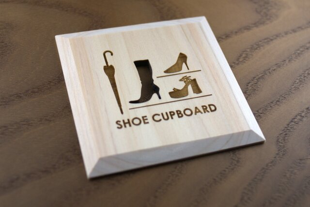 靴箱 プレート SHOE CUPBOARD(P)の画像1枚目