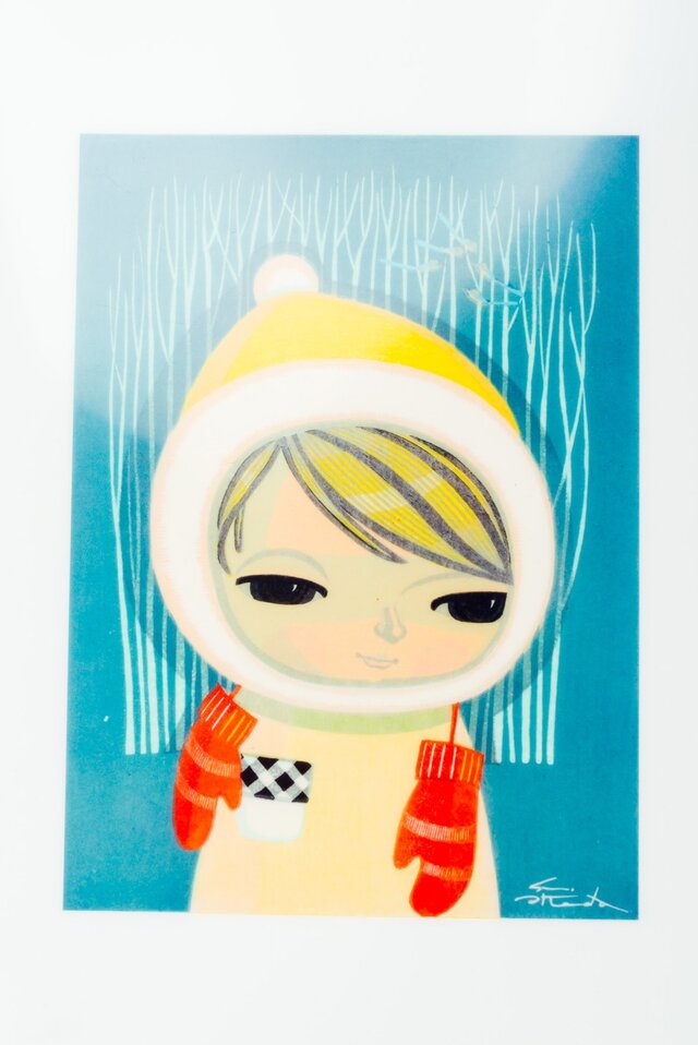 池田修三 冬彦クリアフォルダ2枚セットの画像1枚目