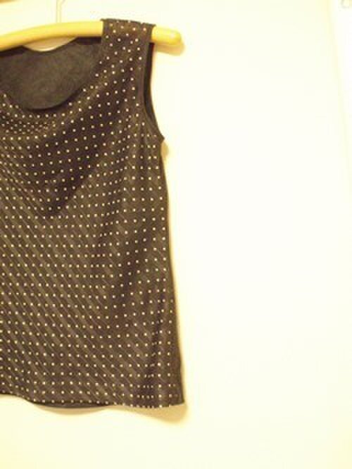 フレンチスリーブプルオーバー(polkadots×flower)の画像1枚目