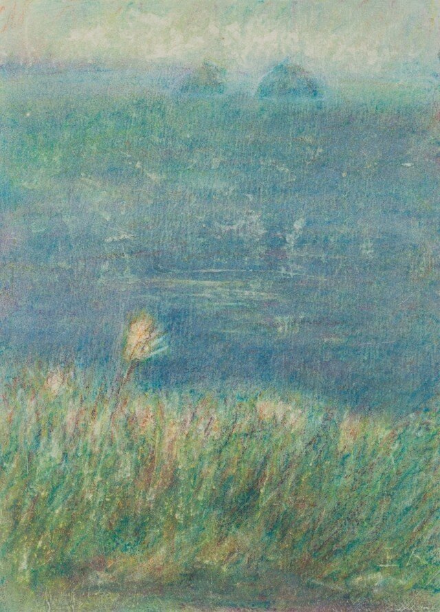 オイルクレヨン原画-763の画像1枚目