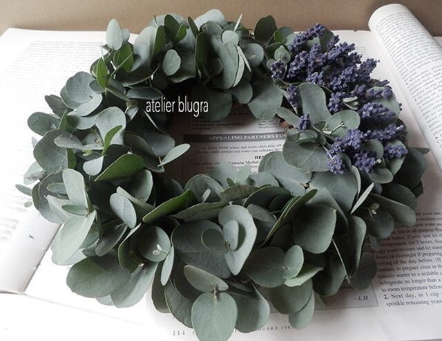 八ヶ岳〜ほのかに香るユーカリとラベンダーWreathの画像1枚目