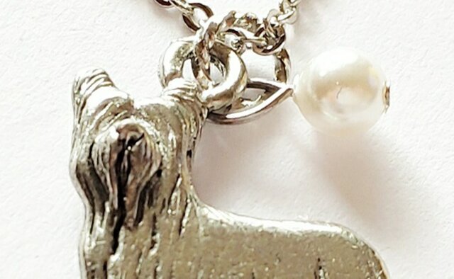 アメリカ製 ヨークシャーテリア（犬） の ネックレス】 | iichi 日々の