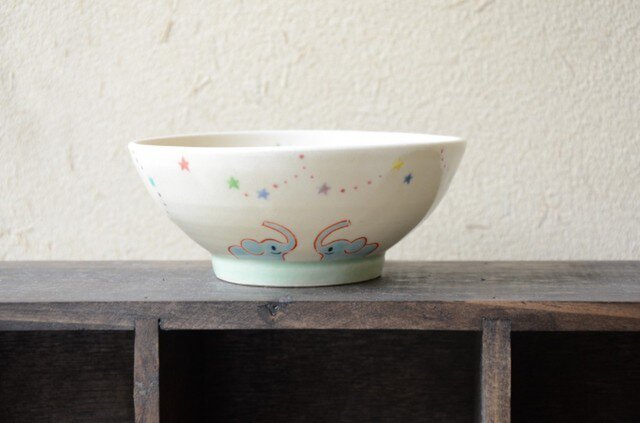 なかよしぞうさん 飯碗の画像1枚目