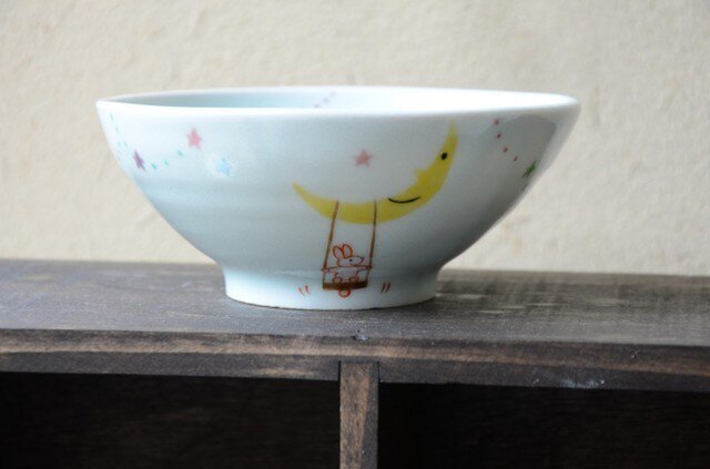 ブランコうさちゃん こども茶碗の画像1枚目