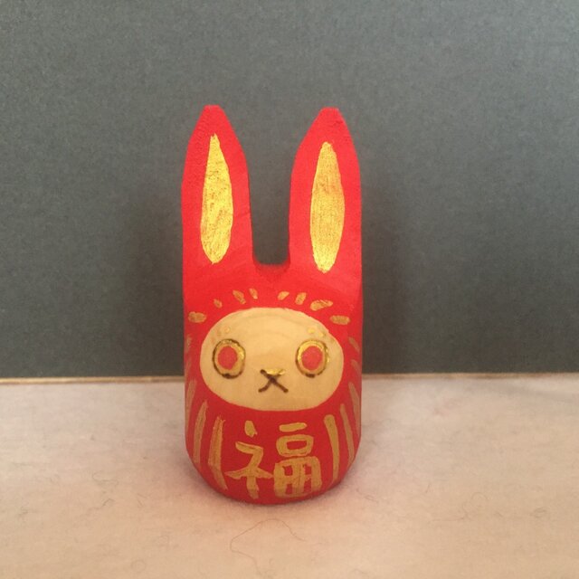うさぎダルマの画像1枚目