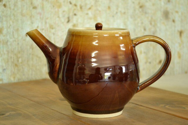 飴釉TEAPOTの画像1枚目